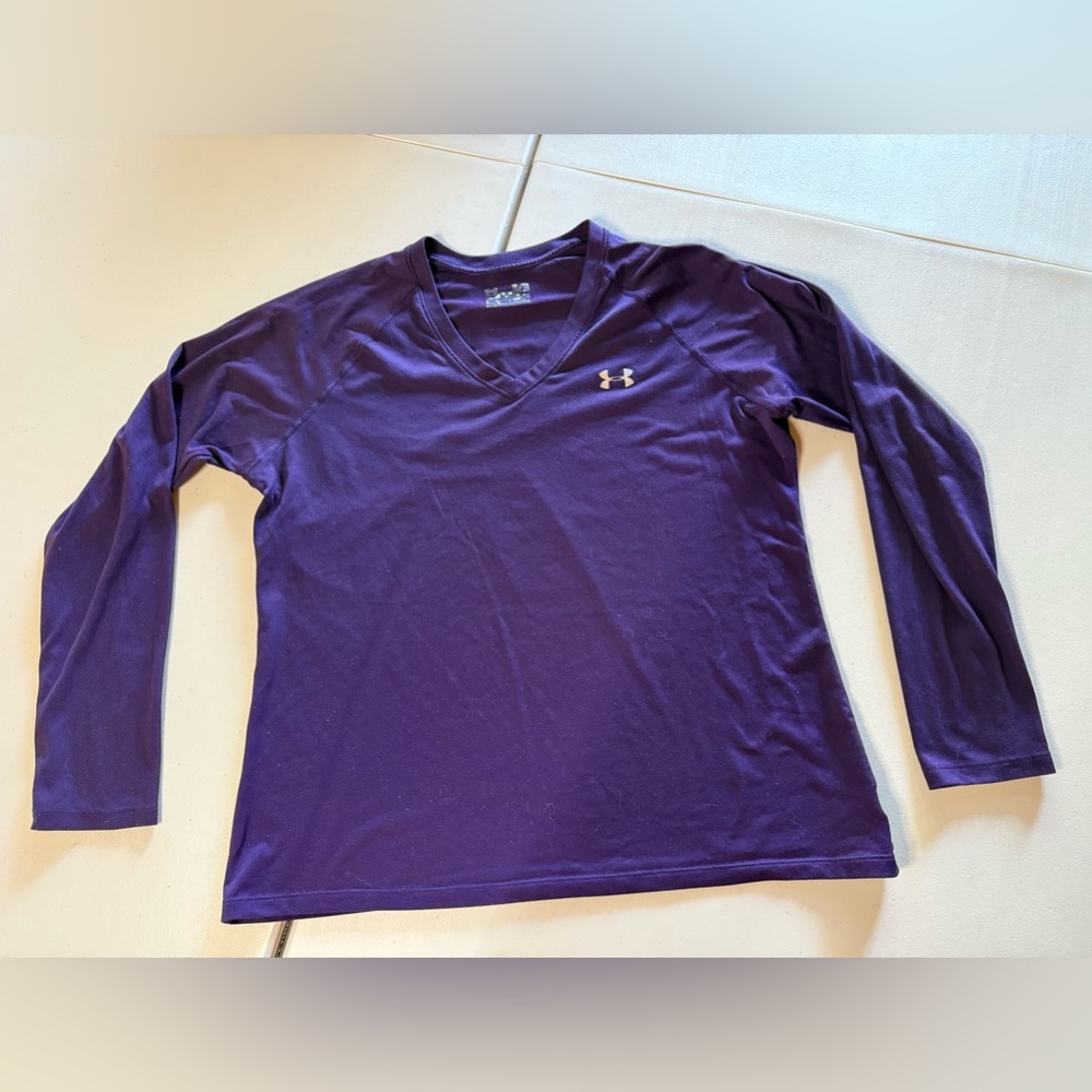 Women’s Under Armour HeatGear Long Sleeve Shirt – XL